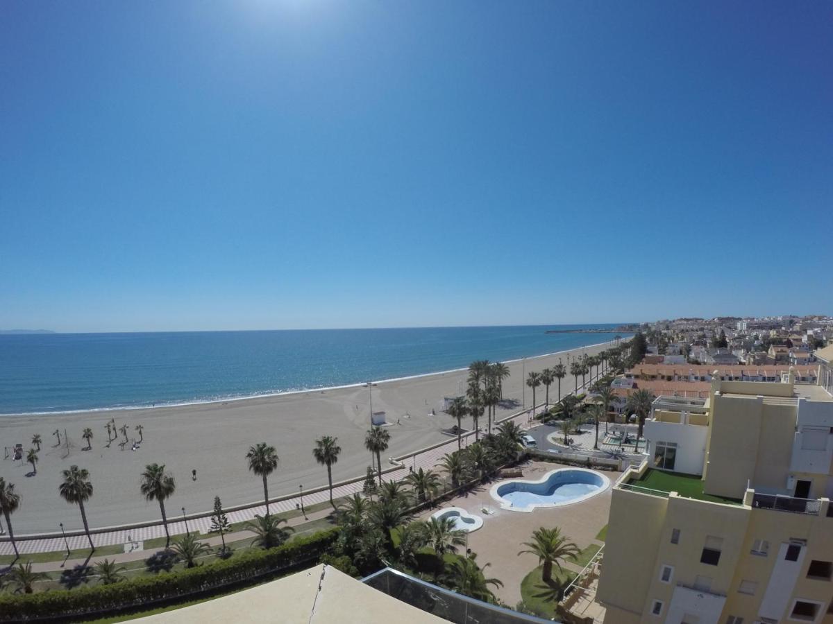 Sotavento 1ª línea de playa Apartamento Roquetas de Mar Exterior foto