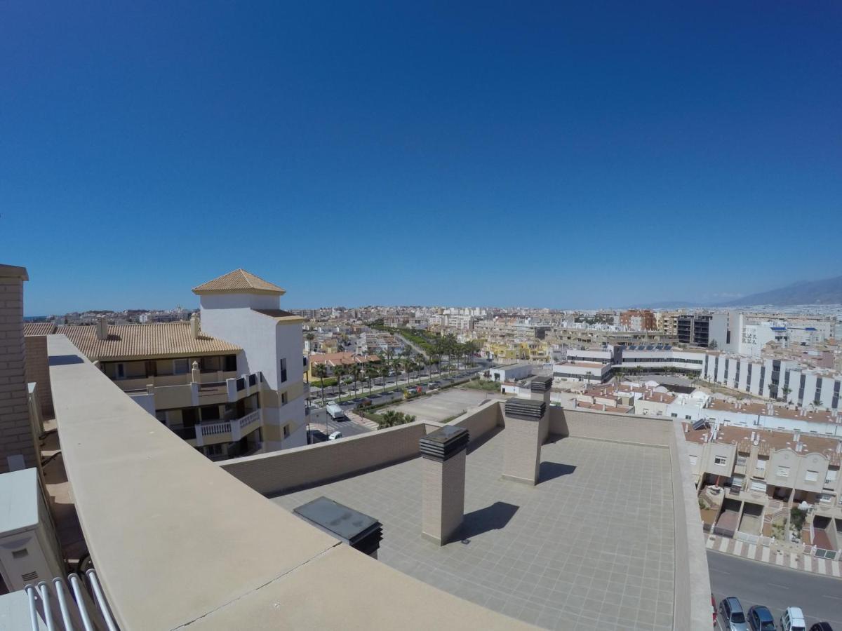 Sotavento 1ª línea de playa Apartamento Roquetas de Mar Exterior foto